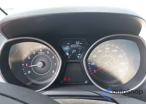 2013 Hyundai Elantra Gls z USA, uszkodzony, nr VIN 5NPDH4AE6DH214334